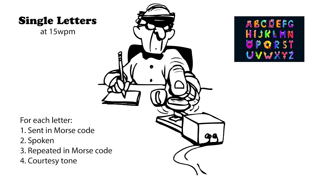 Single Letters 15wpm