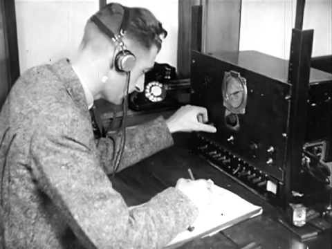 1939 Film: New Zealand Shortwave Communications; Morse code (CW)