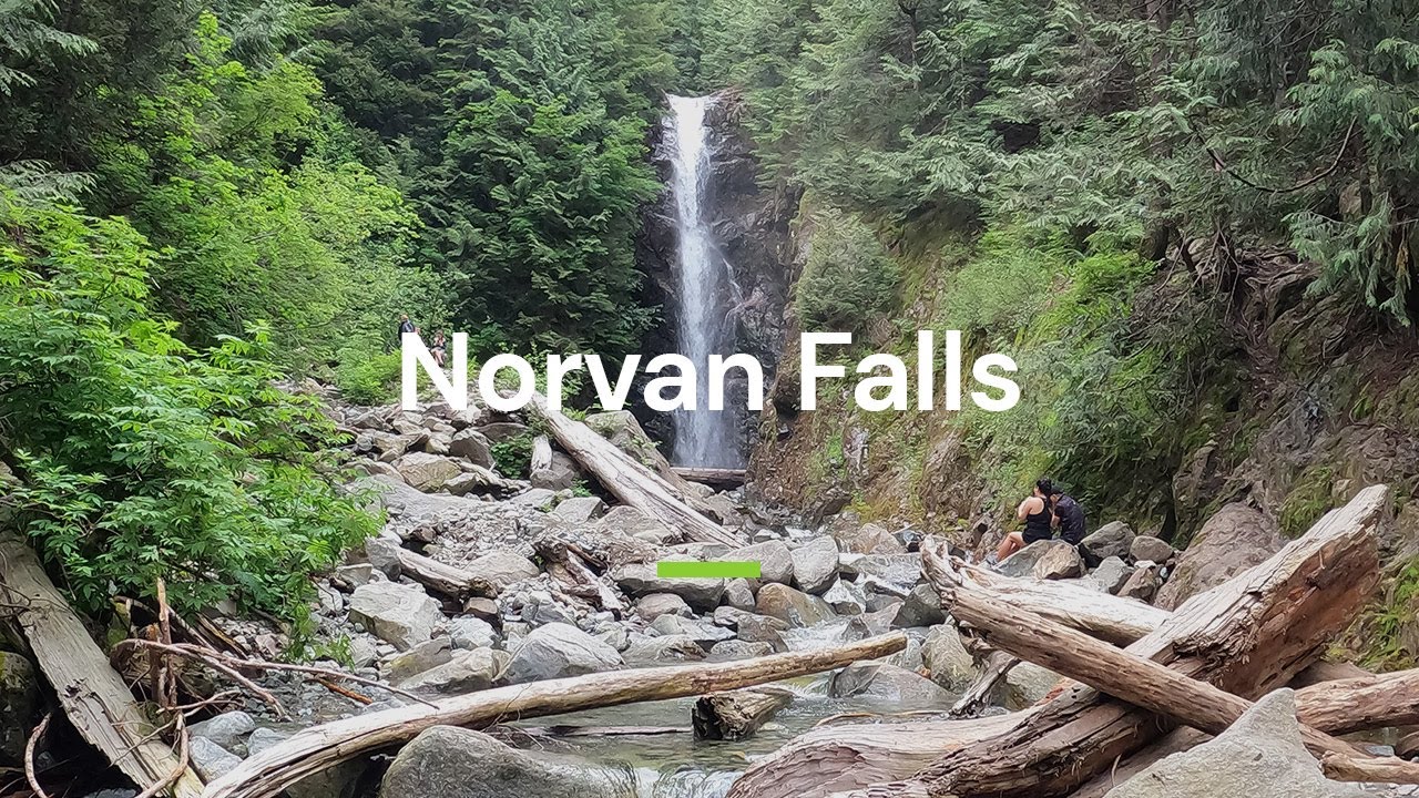 Norvan Falls in Lynn Headwaters Regional Park - Vancouver Trails