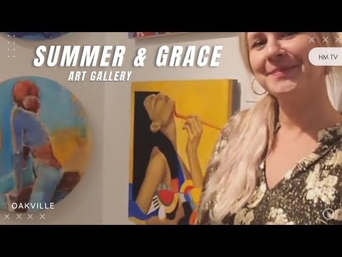 Summer and Grace Gallery - Downtown Oakville - Art Show Event