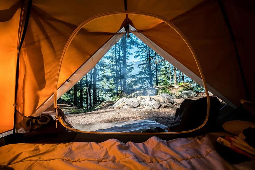 french river camping