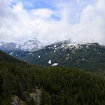 Scenic view of Squamish Provincial Park with mountains and forest.