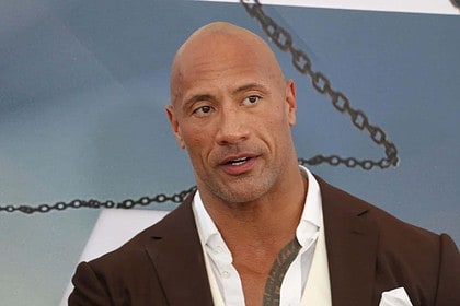 Dwayne Johnson at Hobbs & Shaw premiere