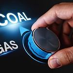 Switching from gas to coal heating concept.