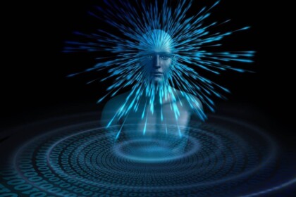 Innovative AI technology concept for business solutions.