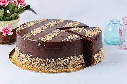 Decadent Keto Ferrero Rocher Inspired Cake Recipe
