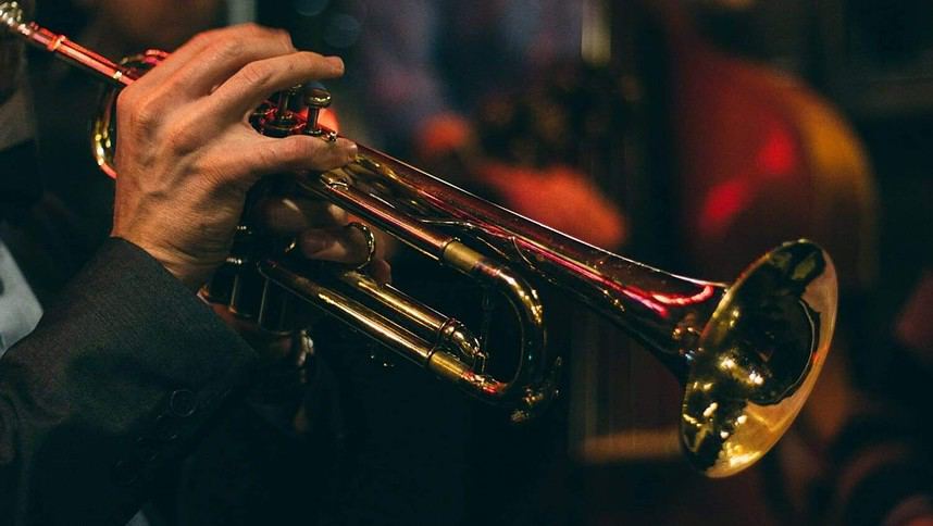 Jazz Trumpet Performance at Calgary Christmas Event