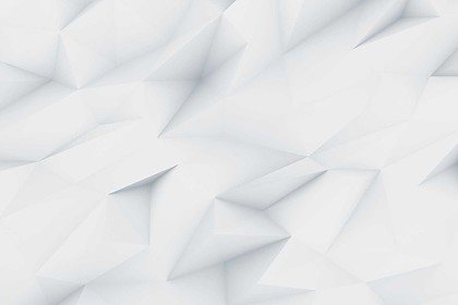 White geometric paper texture for background.