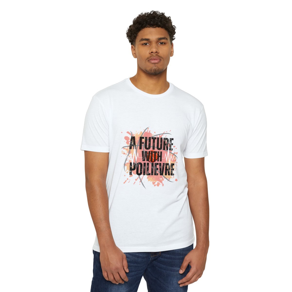 A Future With Poilievre: Unisex CVC Jersey T-shirt