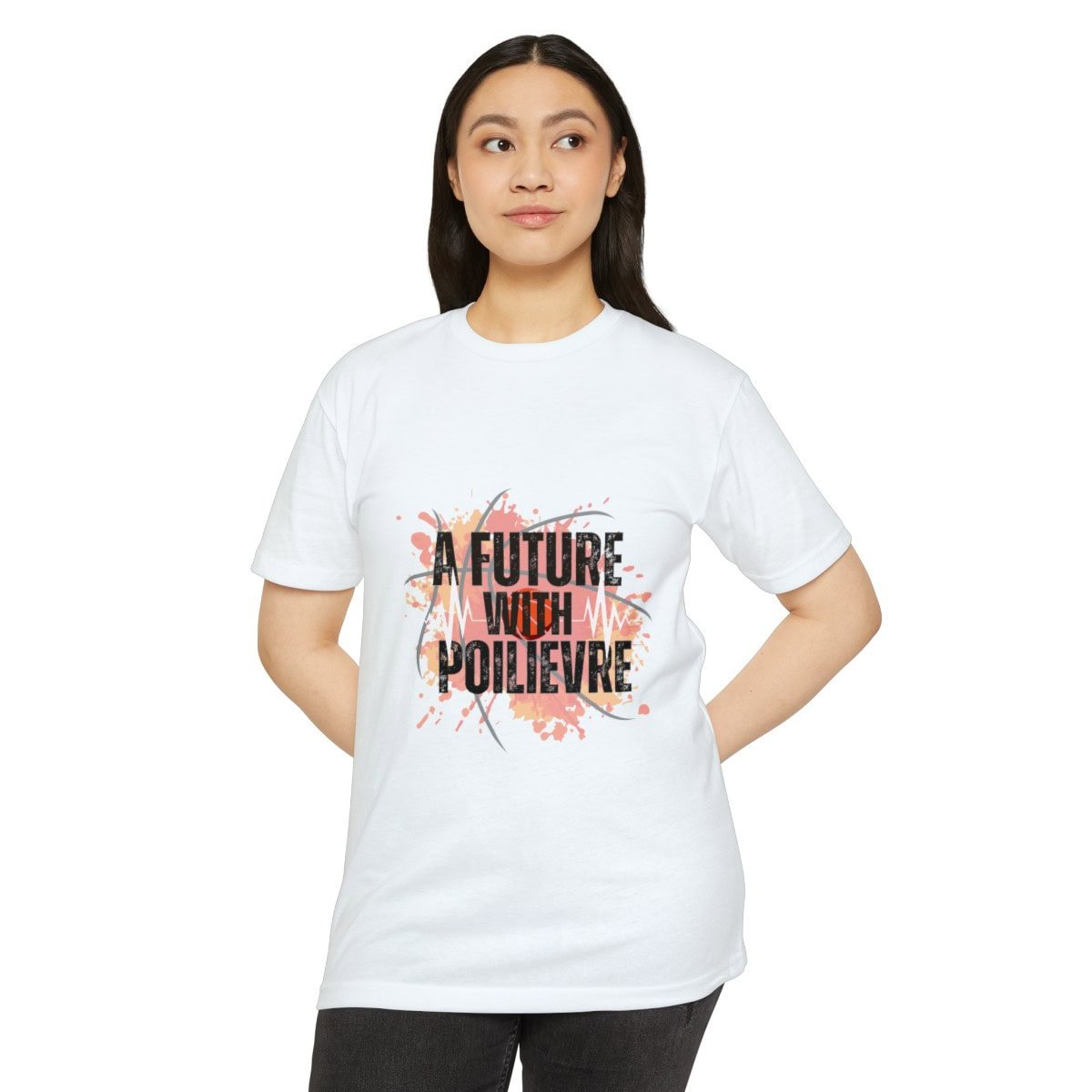 A Future With Poilievre: Unisex CVC Jersey T-shirt - Image 5
