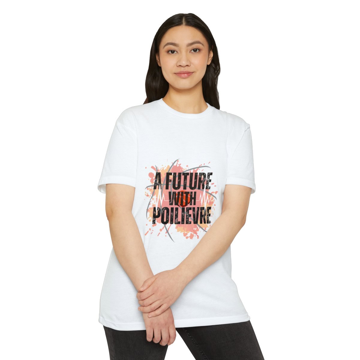 A Future With Poilievre: Unisex CVC Jersey T-shirt - Image 7