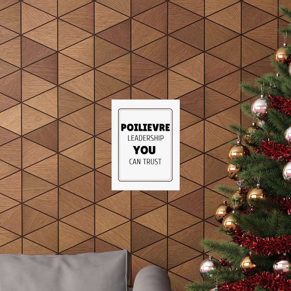 Poilievre: Leadership You Can Trust: White Matte Vertical Posters - Image 20