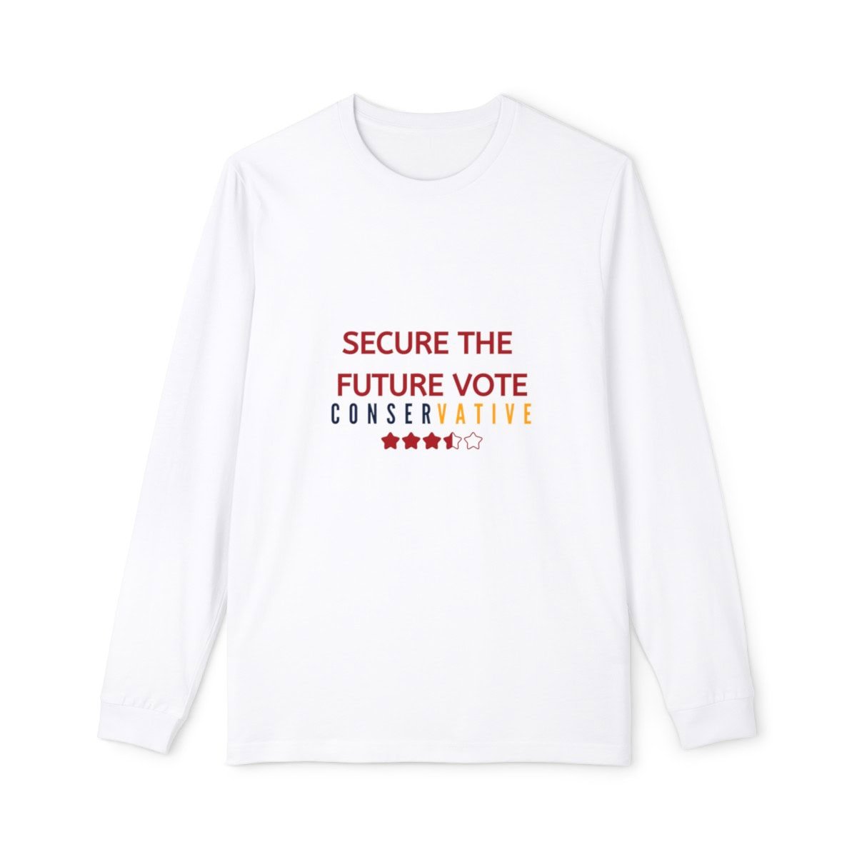 Secure the future vote conservative - Men's Long Sleeve Pajama Set 2 Secure the future vote conservative - Men's Long Sleeve Pajama Set - Image 2