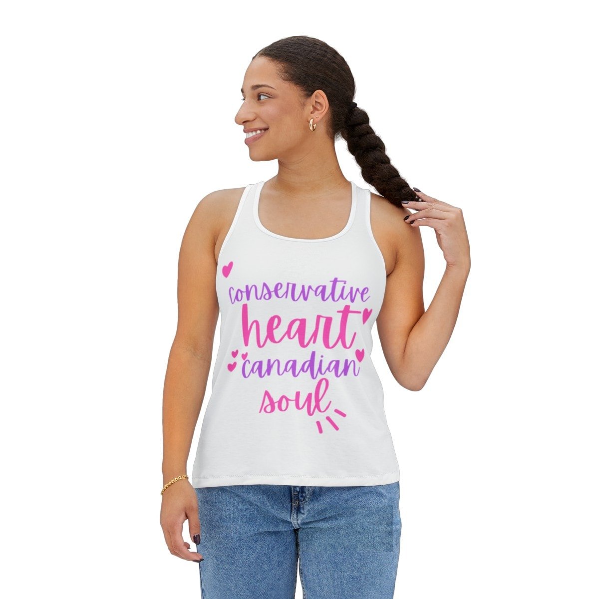 Conservative Heart, Canadian Soul - Women's Tank Top (AOP) - Image 12