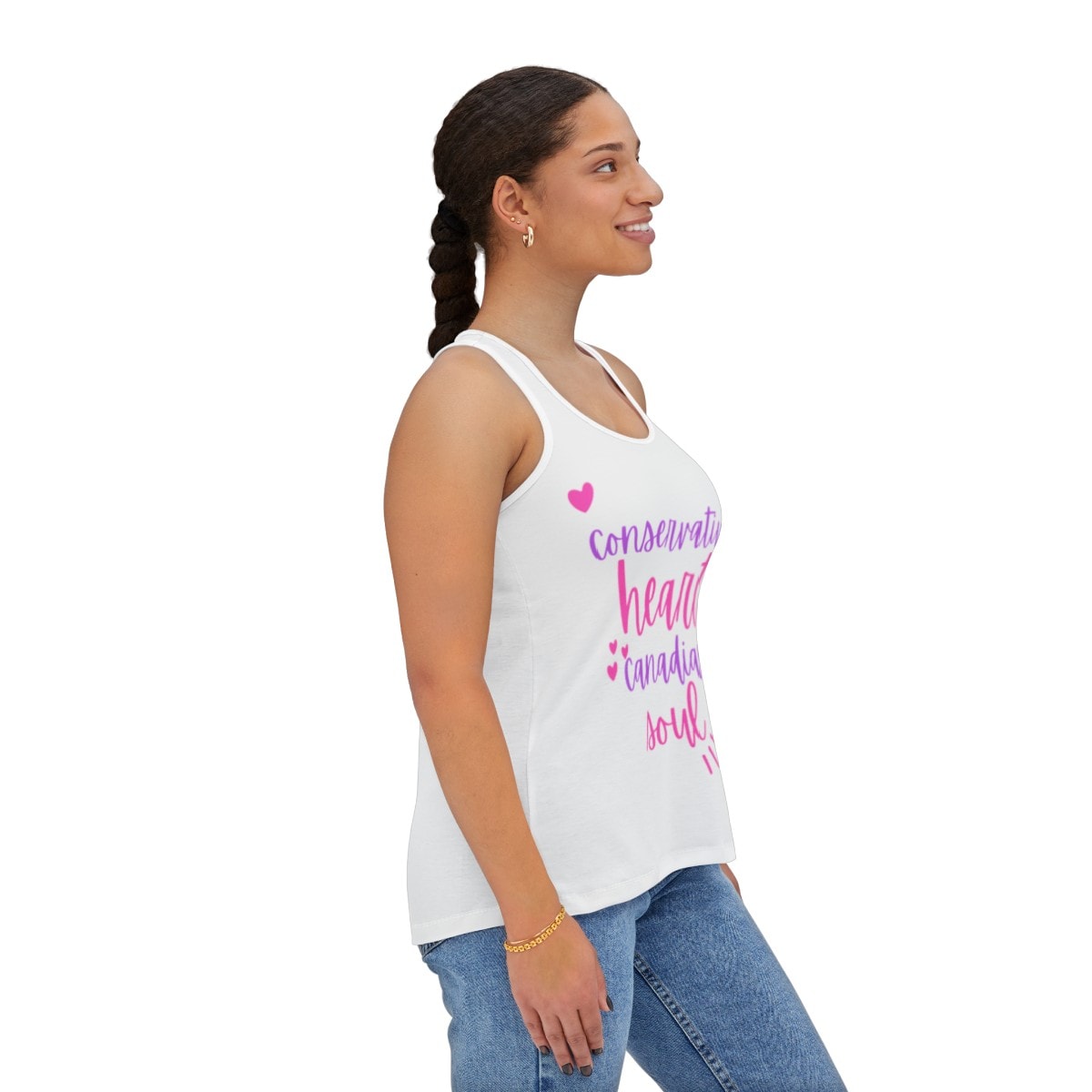 Conservative Heart, Canadian Soul - Women's Tank Top (AOP) - Image 15