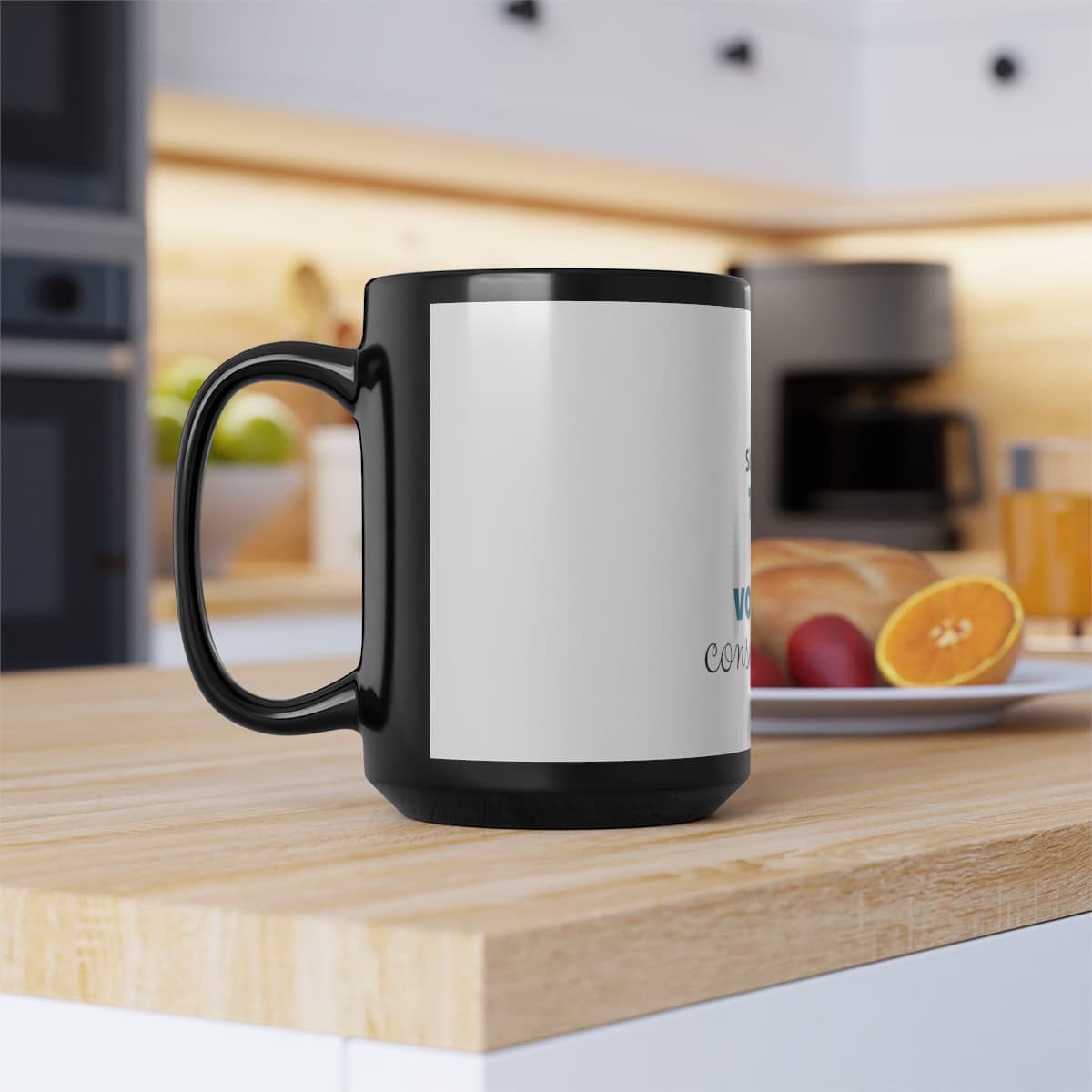 Sipping Tea & Voting Conservative - Black Coffee Mug (11oz, 15oz) 8 Sipping Tea & Voting Conservative - Black Coffee Mug (11oz, 15oz) - Image 8