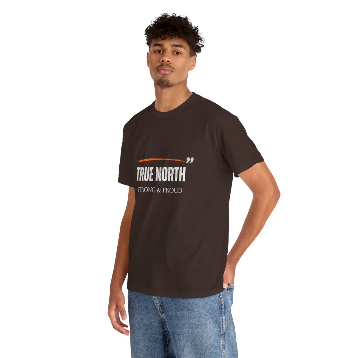 True North, Strong & Proud: Unisex Heavy Cotton Tee - Image 14