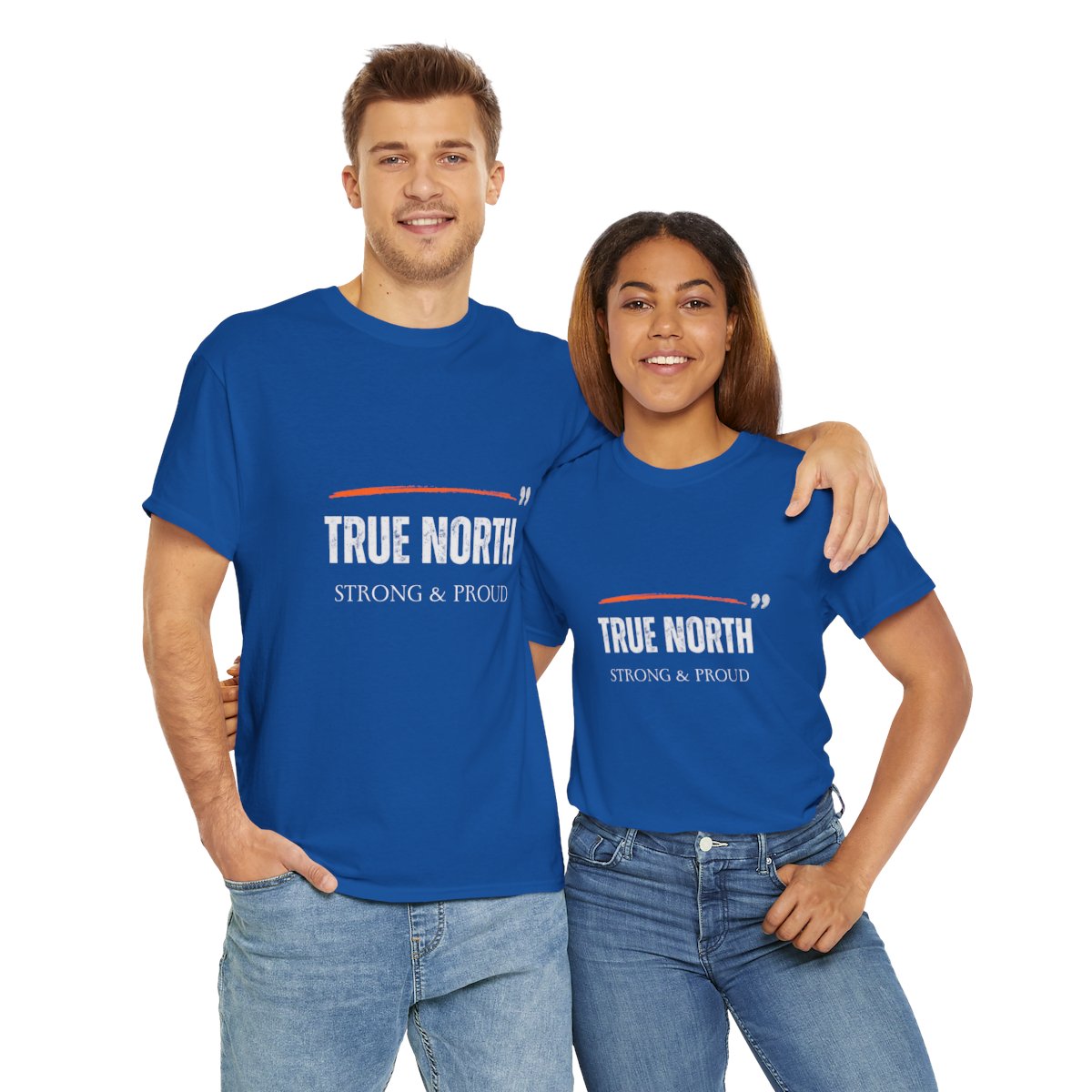 True North, Strong & Proud: Unisex Heavy Cotton Tee - Image 78