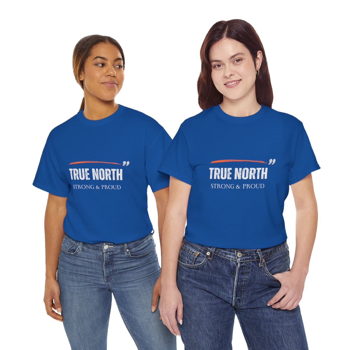 True North, Strong & Proud: Unisex Heavy Cotton Tee - Image 79