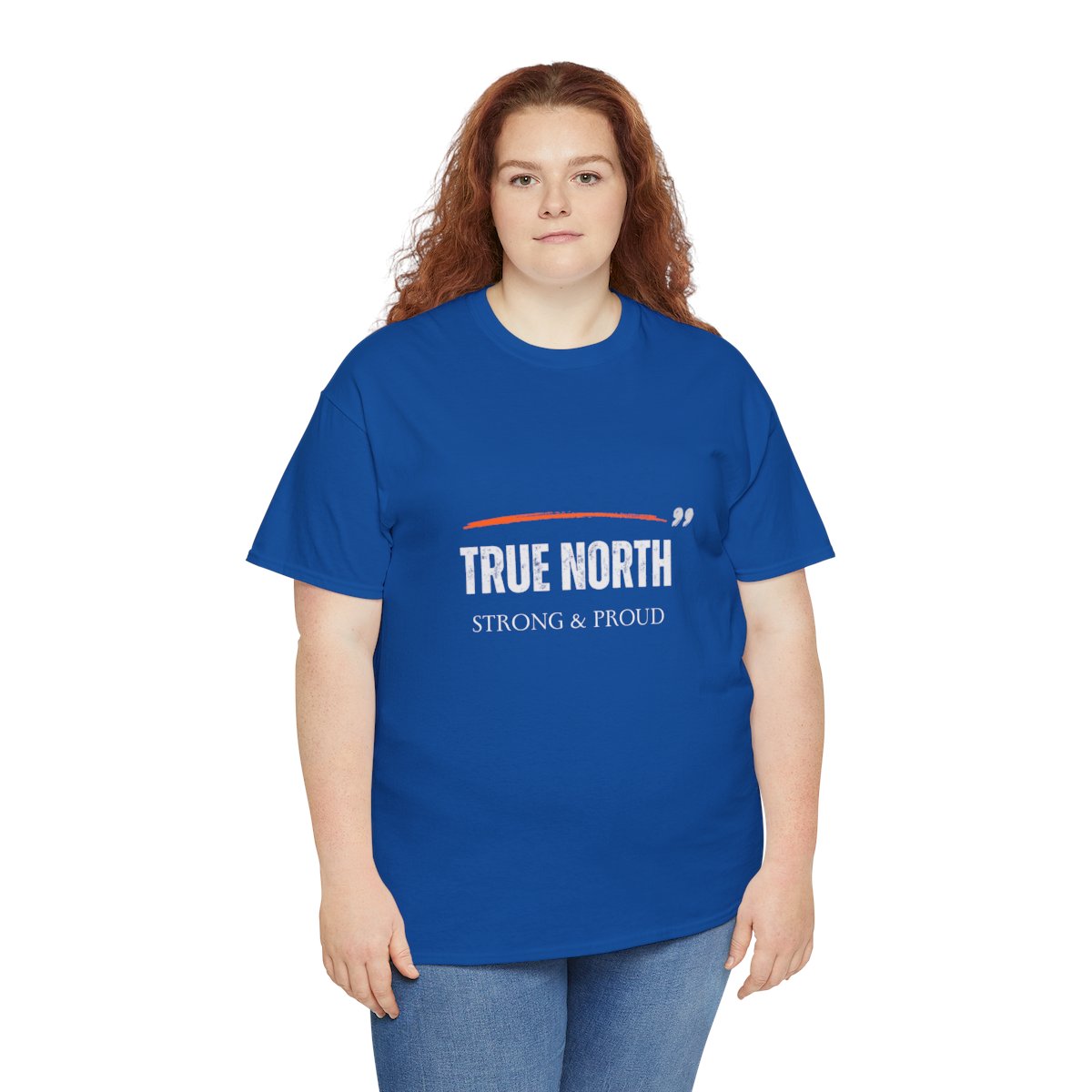 True North, Strong & Proud: Unisex Heavy Cotton Tee - Image 69
