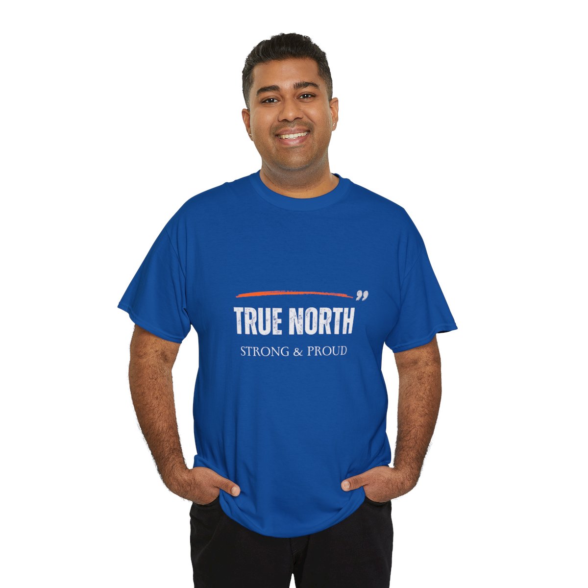 True North, Strong & Proud: Unisex Heavy Cotton Tee - Image 71