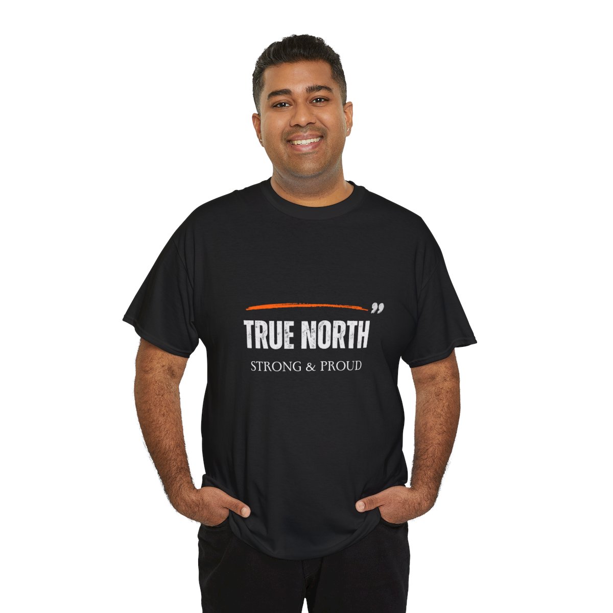 True North, Strong & Proud: Unisex Heavy Cotton Tee - Image 44