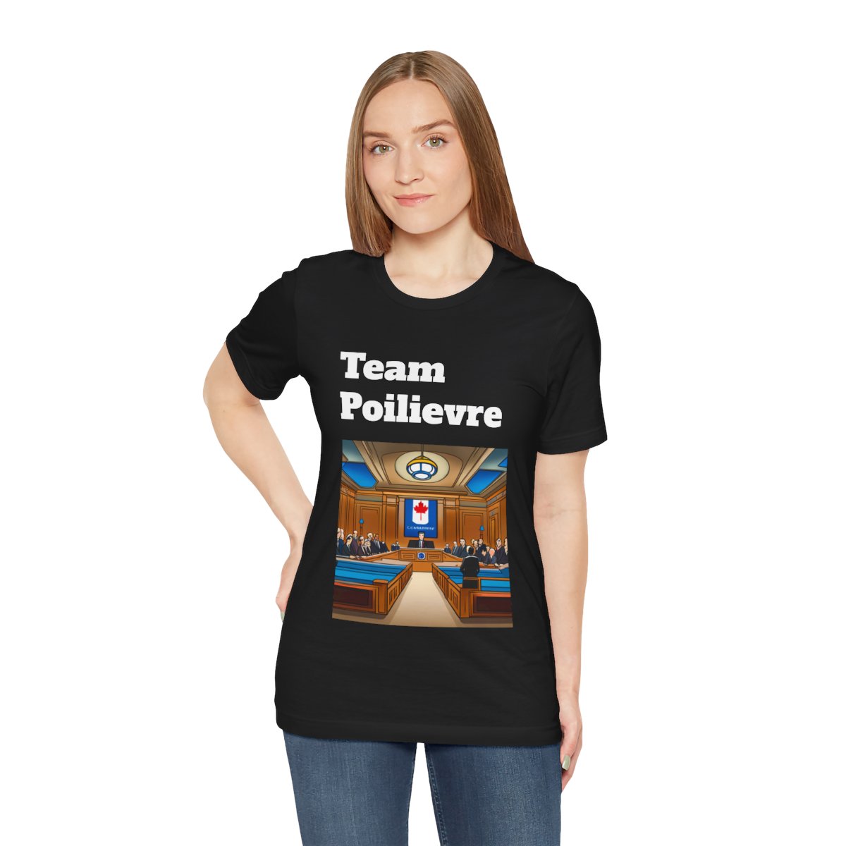 Team Poilievre - Unisex Jersey Short Sleeve Tee 13 Team Poilievre - Unisex Jersey Short Sleeve Tee - Image 13