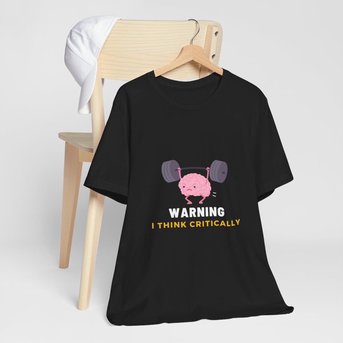 Warning: I Think Critically - Unisex Jersey Short Sleeve Tee 38 Warning: I Think Critically - Unisex Jersey Short Sleeve Tee - Image 38