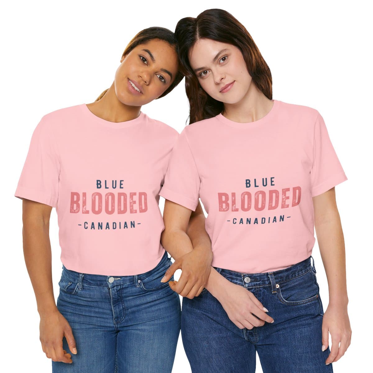 Blue Blooded Canadian - Unisex Short Sleeve Tee 84 Blue Blooded Canadian - Unisex Short Sleeve Tee - Image 84
