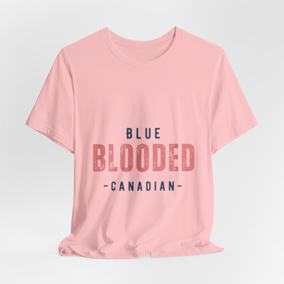 Blue Blooded Canadian - Unisex Short Sleeve Tee 65 Blue Blooded Canadian - Unisex Short Sleeve Tee - Image 65