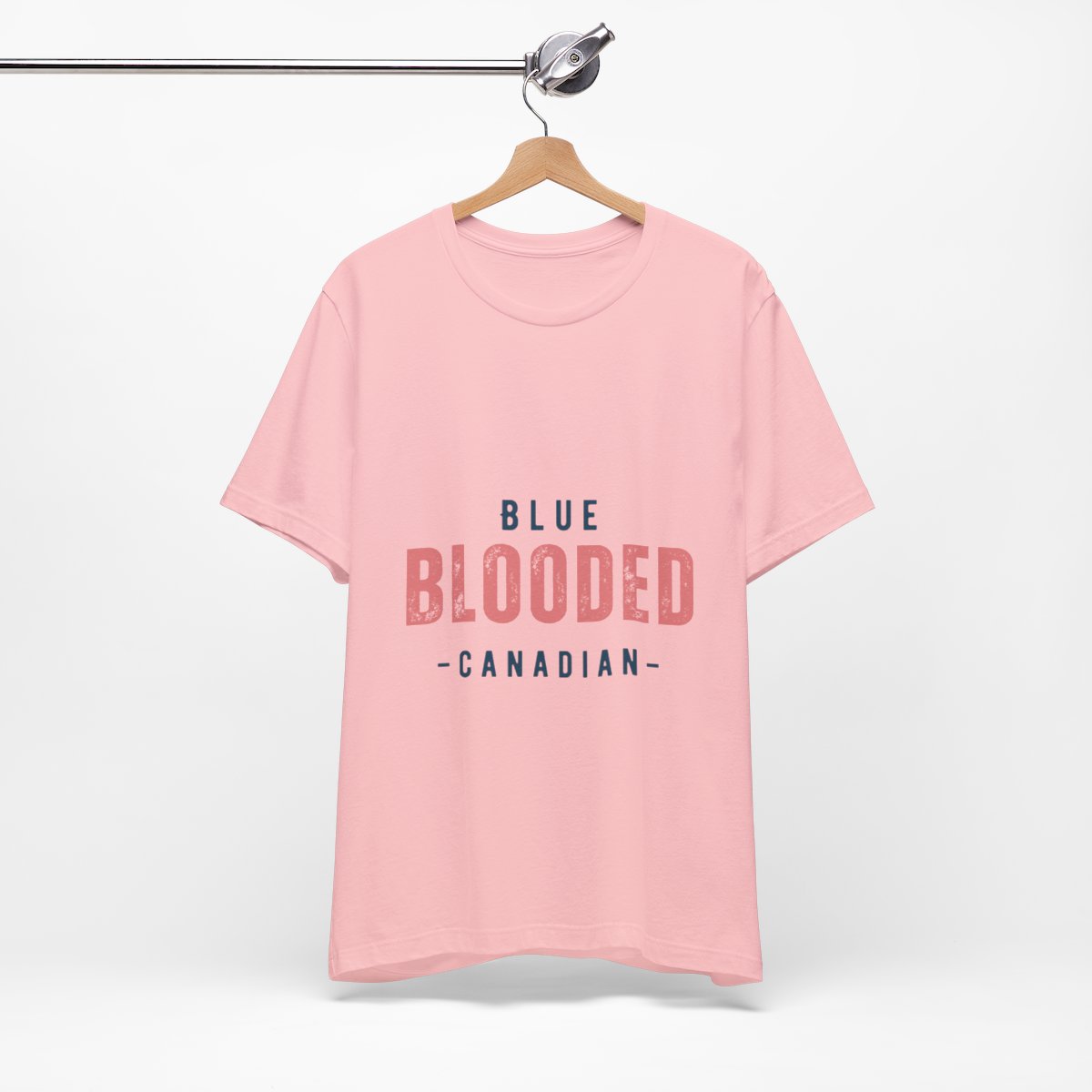 Blue Blooded Canadian - Unisex Short Sleeve Tee 66 Blue Blooded Canadian - Unisex Short Sleeve Tee - Image 66