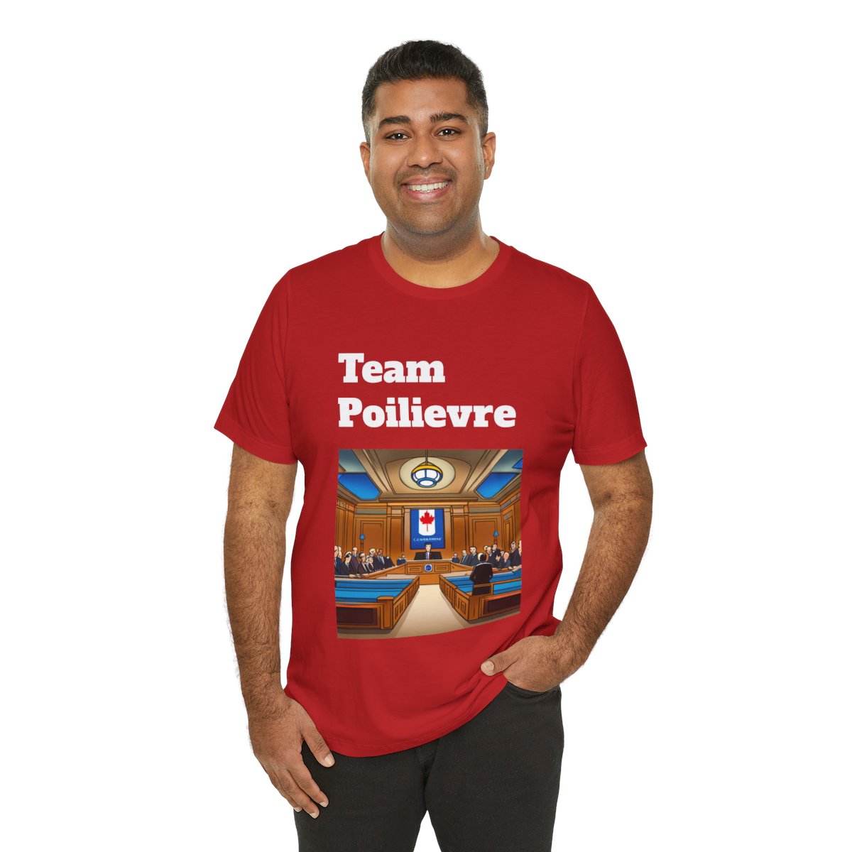 Team Poilievre - Unisex Jersey Short Sleeve Tee 45 Team Poilievre - Unisex Jersey Short Sleeve Tee - Image 45