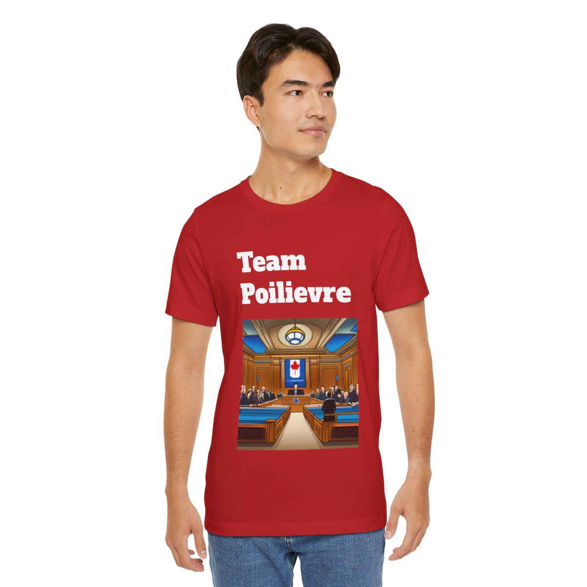 Team Poilievre - Unisex Jersey Short Sleeve Tee 49 Team Poilievre - Unisex Jersey Short Sleeve Tee - Image 49