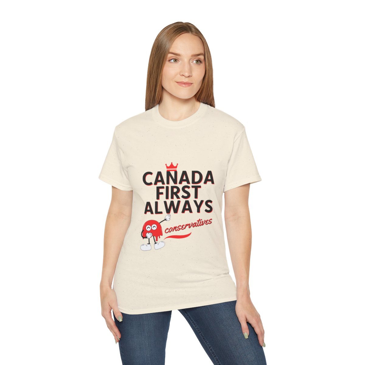 Canada First, Always Conservative - Unisex Ultra Cotton Tee 34 Canada First, Always Conservative - Unisex Ultra Cotton Tee - Image 34