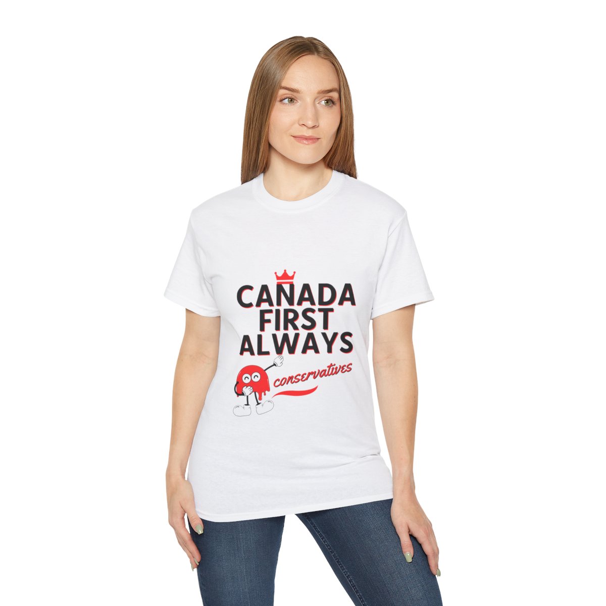 Canada First, Always Conservative - Unisex Ultra Cotton Tee 12 Canada First, Always Conservative - Unisex Ultra Cotton Tee - Image 12