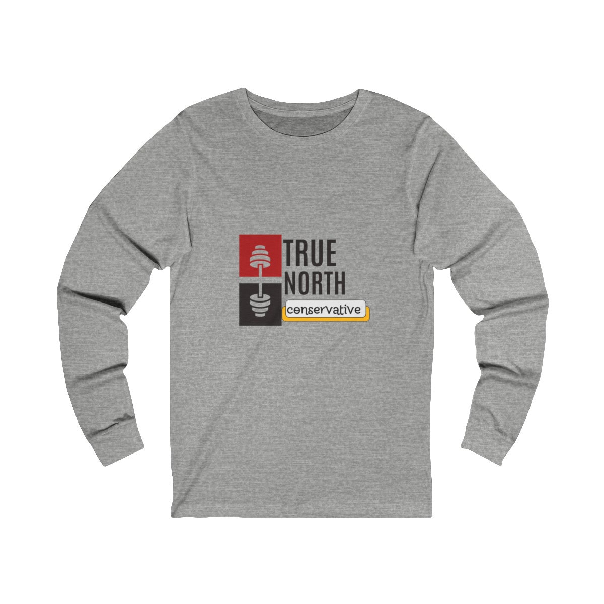 True North Conservative: Unisex Jersey Long Sleeve Tee - Image 2
