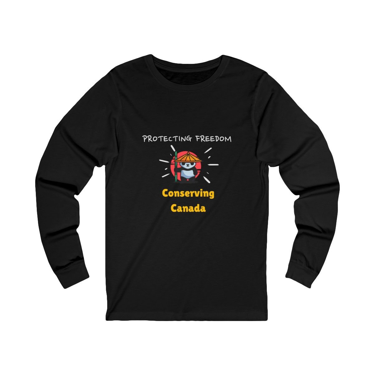 Protecting Freedom Conserving Canada: Unisex Jersey Long Sleeve Tee 2 Protecting Freedom Conserving Canada: Unisex Jersey Long Sleeve Tee - Image 2