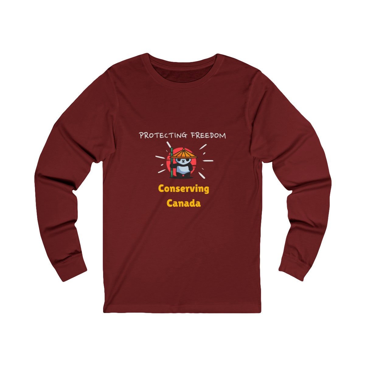 Protecting Freedom Conserving Canada: Unisex Jersey Long Sleeve Tee 1 Protecting Freedom Conserving Canada: Unisex Jersey Long Sleeve Tee