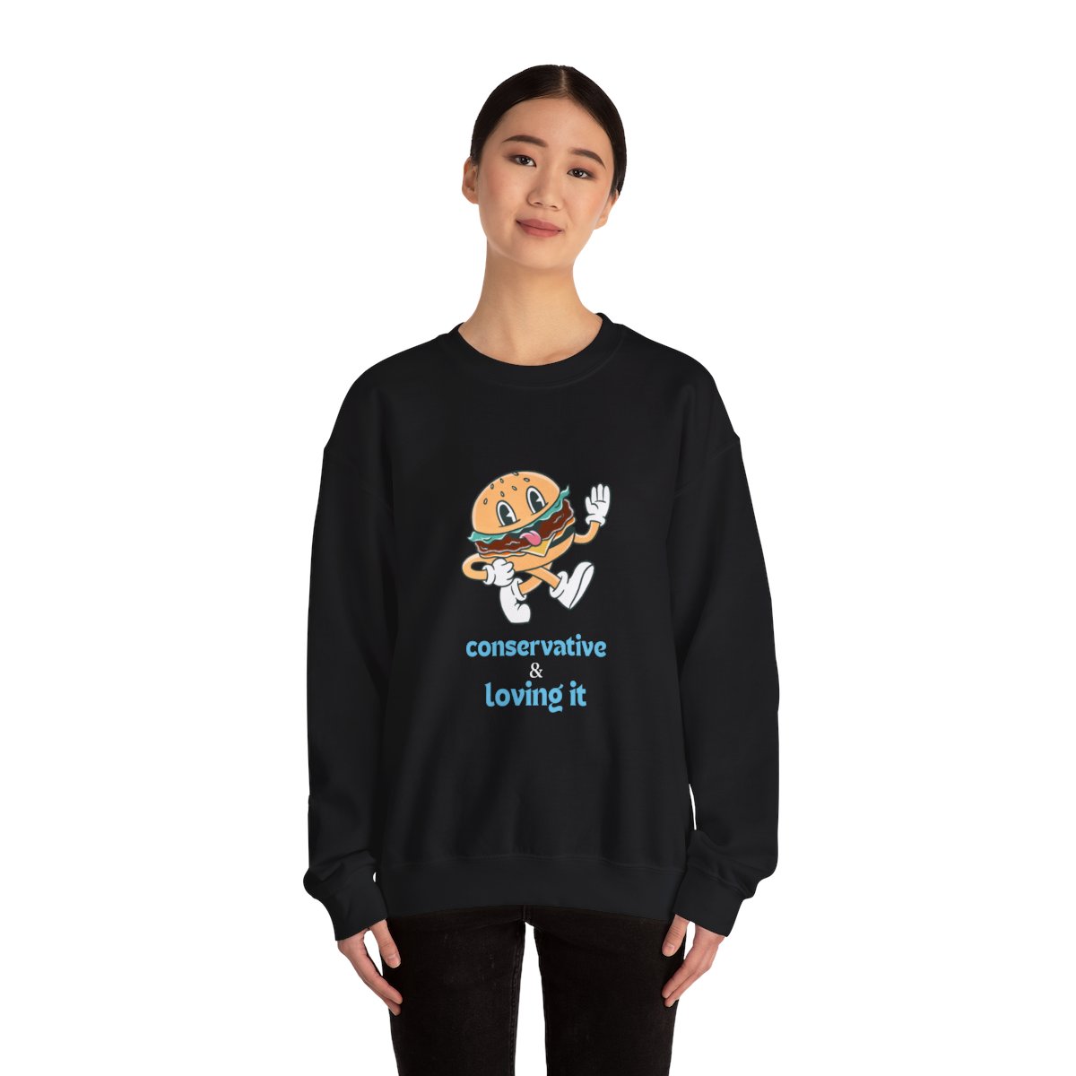 Conservative & Loving It - Unisex Crewneck Sweatshirt - Image 16