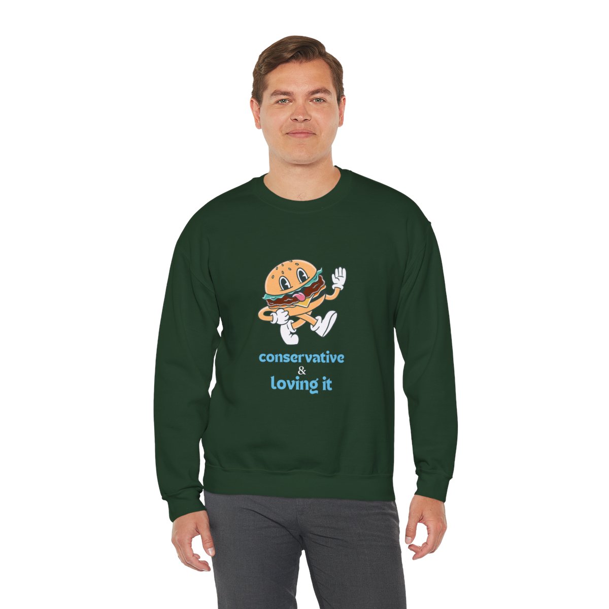 Conservative & Loving It - Unisex Crewneck Sweatshirt - Image 29