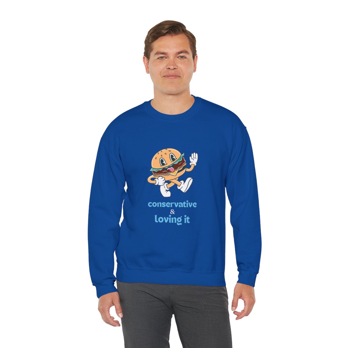 Conservative & Loving It - Unisex Crewneck Sweatshirt - Image 7