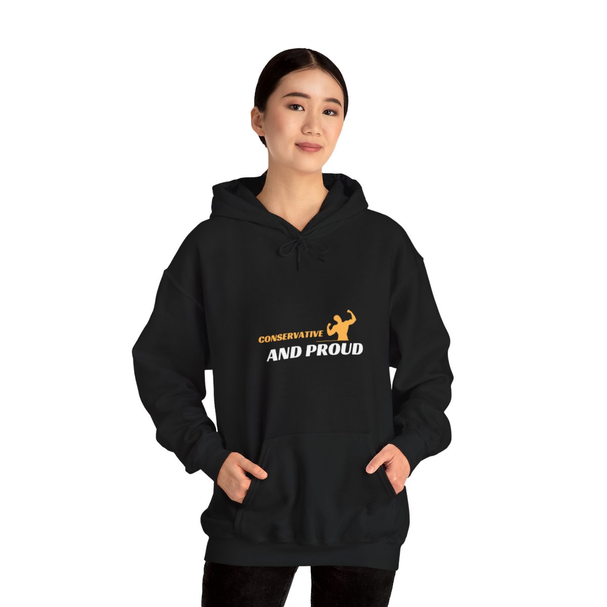 Conservative & Proud: Unisex Heavy Blend™ Hooded Sweatshirt - Image 20