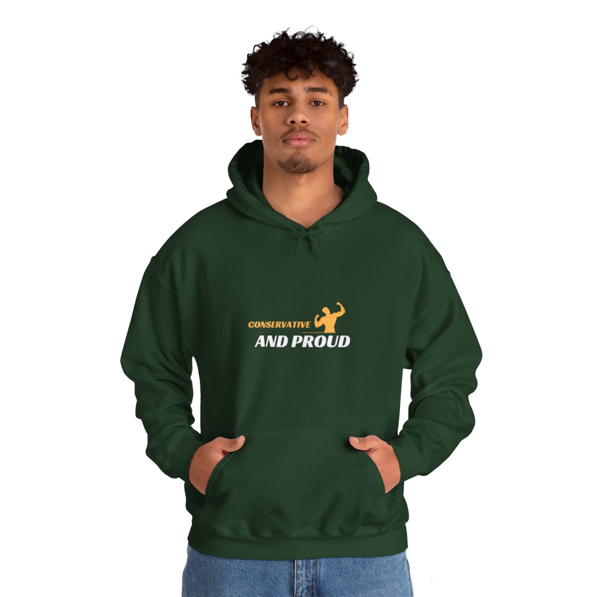 Conservative & Proud: Unisex Heavy Blend™ Hooded Sweatshirt