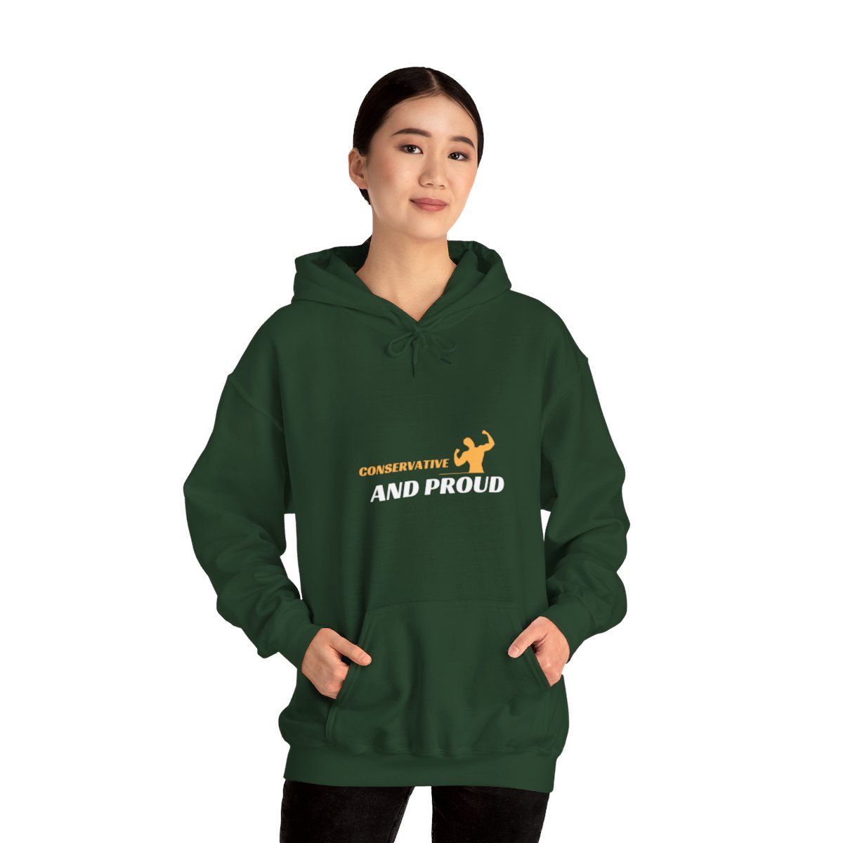 Conservative & Proud: Unisex Heavy Blend™ Hooded Sweatshirt - Image 7