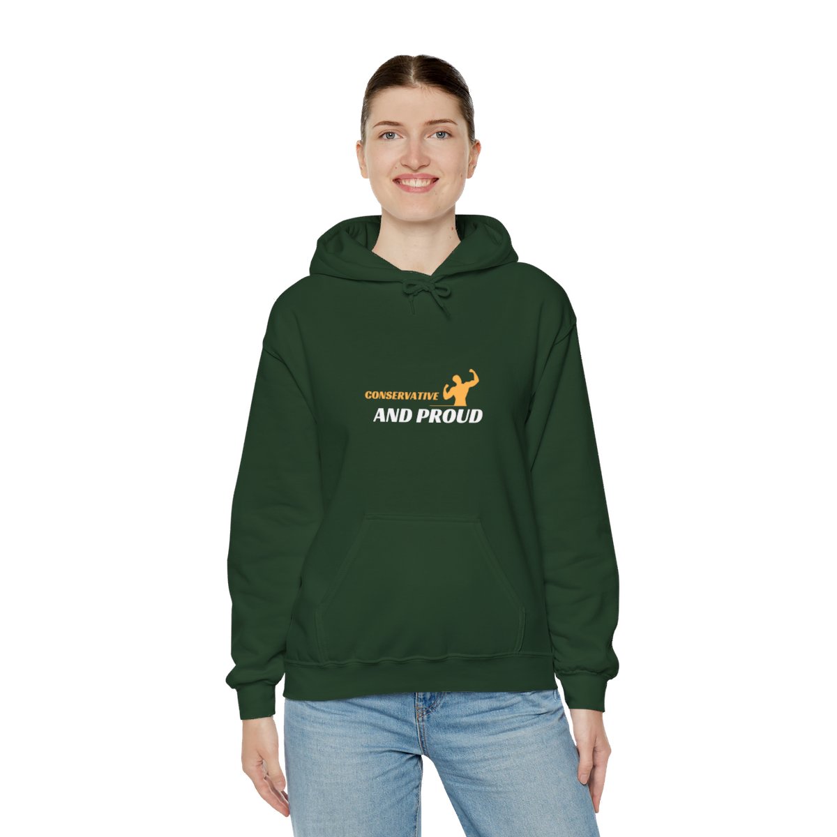 Conservative & Proud: Unisex Heavy Blend™ Hooded Sweatshirt - Image 8