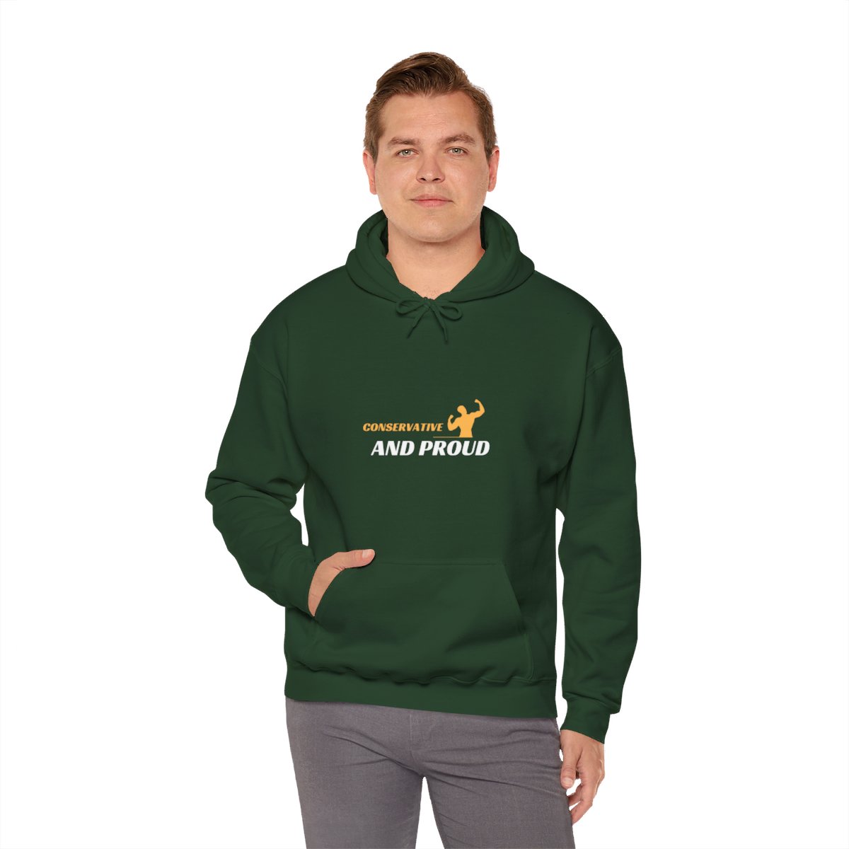 Conservative & Proud: Unisex Heavy Blend™ Hooded Sweatshirt - Image 9