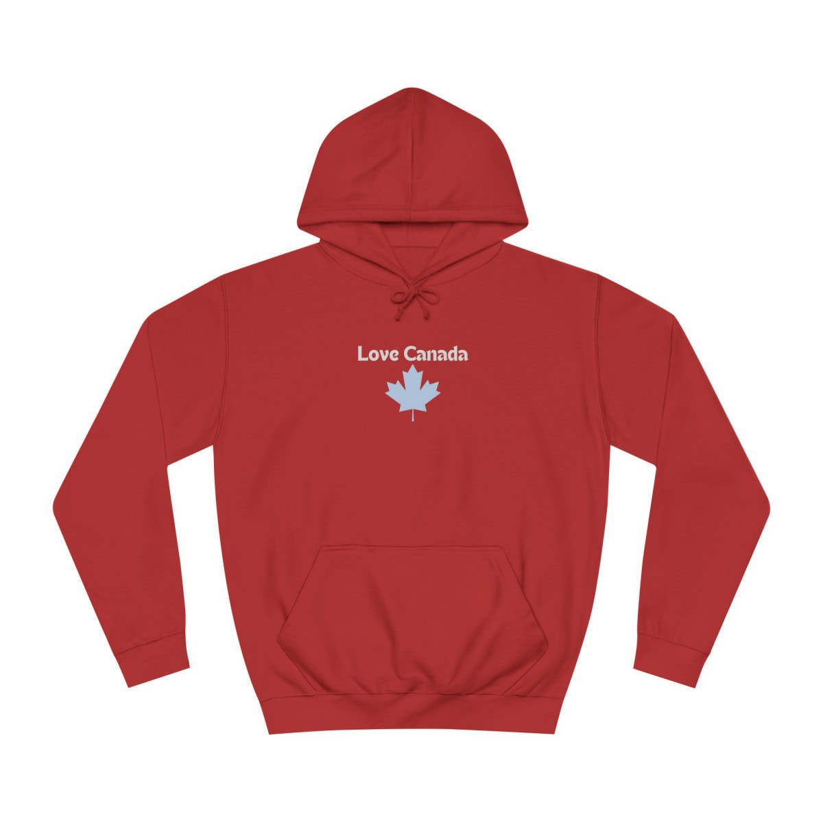 Love Canada - Unisex College Hoodie - Image 2