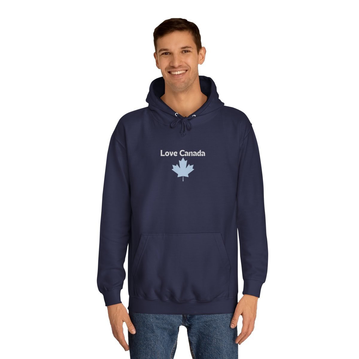 Love Canada - Unisex College Hoodie - Image 8