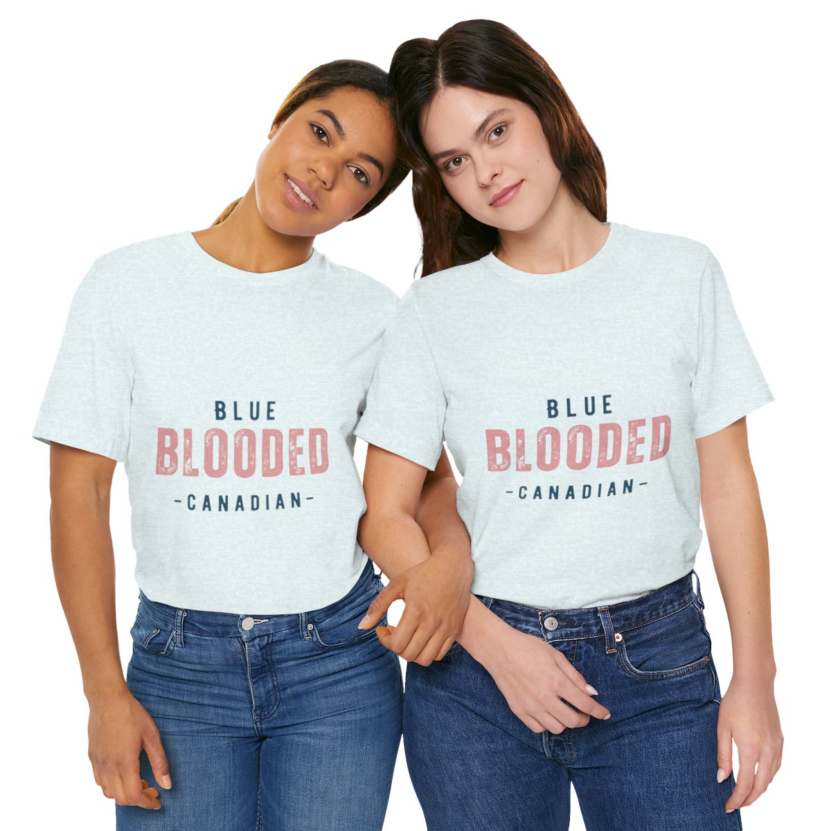 Blue Blooded Canadian - Unisex Short Sleeve Tee 55 Blue Blooded Canadian - Unisex Short Sleeve Tee - Image 55