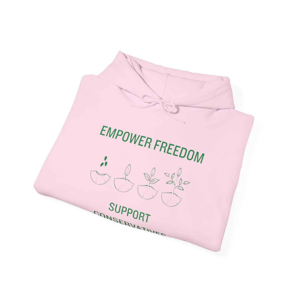 Empower Freedom Support Conservative - Unisex Heavy Blend™ Hooded Sweatshirt - Image 44